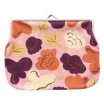 Marimekko Pieni Kukasta kukkaan Puolikas Kukkaro purse, pink - off-white -plum -terra, view 1