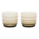 Marimekko Sukat Makkaralla tumbler, 2 pcs, brown, view 1