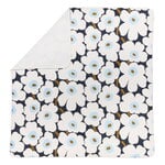 Marimekko Unikko bed cover, 260 x 260 cm, blueberry - off-white - cold blue, view 1