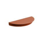 Moebe Half Moon shelf, small, terracotta, product image