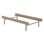Moebe Bed, high, 90-180 cm, sand, product image