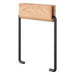 Moebe Toilet roll holder, oak - black, product image