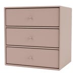 Montana Furniture Montana Mini Modul mit 3 Schubladen, 137 Mushroom