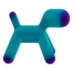 Magis Puppy, L, turquoise - violet velvet