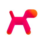 Magis Puppy, modèle M, fuchsia - velours orange