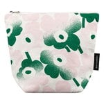 Marimekko Kaje Mini Unikko Häivähdys cosmetic bag, off-white - pink - green, product image