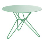 Massproductions Tio table, 60 cm, low, oilcloth green