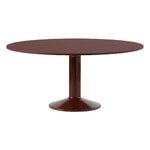 Muuto Midst table, 160 cm, dark red linoleum - dark red, product image