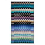 Missoni Home Giacomo käsipyyhe, 40 x 70 cm, 170 turkoosi monivärinen, tuotekuva