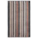 Missoni Home Bernard kylpypyyhe, 70 x 115 cm, 160 musta monivärinen, tuotekuva