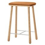 Møbel Copenhagen Cuba Barhocker, 66 cm, Eiche geölt - Cognac-Leder, produktbild