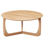 Møbel Copenhagen Lili lounge table, large, 90 cm, oiled oak, product image