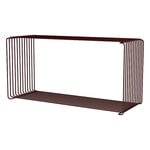 Montana Furniture Panton Wire Extended module, depth 25,7 cm, 07 Black Red, product image