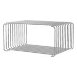 Montana Furniture Panton Wire Half Height module, depth 25,7 cm, 43 Chrome, product image