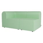 Montana Furniture Paradigm two-seater sofa with open end, right, Hero 912 light green, product image