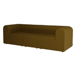 Montana Furniture Paradigm three-seater sofa, Steelcut 985 olive green, product image