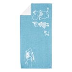 Moomin Arabia Moomin bath towel, 70 x 140 cm, Ski Jumping, product image