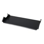 Pedestal Moon Tray shelf, charcoal, product image