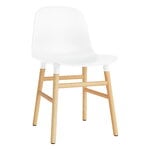 Normann Copenhagen Form chair, white - oak, view 1