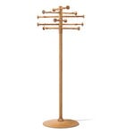 Fredericia ND09 coat stand, oiled oak, view 1