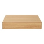 New Works Mass Wide coffee table with drawer, oak, product image