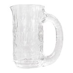 Nedre Foss Vannfall water jug, crystal clear