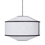 New Works Lampada a sospensione Kite, 65 cm, bianco - nero