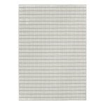 Woodnotes New York Teppich, Steingrau – Weiß, produktbild