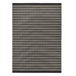 Woodnotes New York Teppich, Schwarz – Steingrau, produktbild