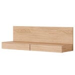 New Works Tana wall mounted media module, oak, product image