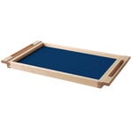 Nikari Alvar tray, Tones of Modernism, birch - blue laminate, product image