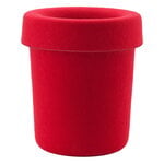 Normann Copenhagen Hide office bin, bright red, product image