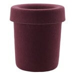 Normann Copenhagen Hide office bin, burgundy, product image