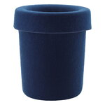 Normann Copenhagen Hide office bin, dark blue, product image