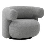 Normann Copenhagen Burra Outdoor nojatuoli, pyörivä palautusmekanismilla, Wander Wolf, tuotekuva