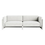 Normann Copenhagen Softy modulares Sofa, 3-Sitzer, Hallingdal 110 hellgrau, produktbild