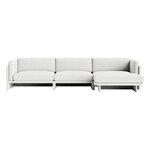 Normann Copenhagen Softy modulsoffa, 4-sits, divan höger, Hallingdal 110 l. grå, produktbild