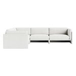Normann Copenhagen Softy modular sofa, 6-seater, corner, Hallingdal 110 light grey, product image