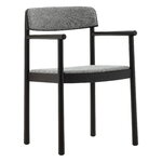 Normann Copenhagen Timb sillón, negro - Hallingdal 166 gris, imagen del producto