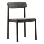 Normann Copenhagen Timb chair, brown - Hallingdal 368 dark grey, product image