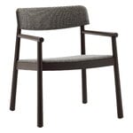 Normann Copenhagen Timb sillón lounge, marrón - Hallingdal 368 gris oscuro, imagen del producto