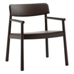 Normann Copenhagen Fauteuil lounge Timb, marron - Ultra Leather Chocolate, image produit