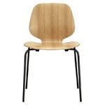 Normann Copenhagen My Chair, schwarzer Stahl - Eiche, produktbild