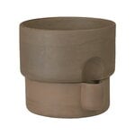 Northern Oasis flowerpot, small, dark brown, product image