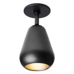 Nuura Anoli Spot Recessed katto-/seinävalaisin, musta, näkymä 1