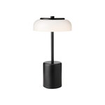 Nuura Lampada da tavolo portatile Blossi Mini, nero - opale, immagine prodotto