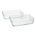 Stelton Pilastro uunivuoka, 33,1 cm, 2 kpl, kirkas, tuotekuva