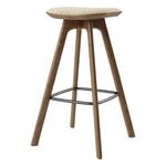 Brdr. Krüger Barhocker Pauline, 75 cm, geräucherte Eiche - Mooscreme, produktbild