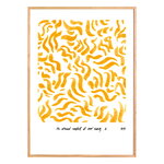 Paper Collective Comfort - Yellow poster, product image