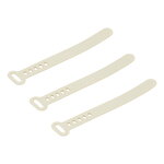 Pedestal Cable Tie, 3 st., pearl
